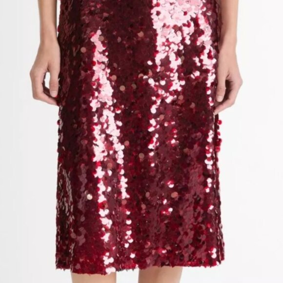 Vince Sequin Ruby Skirt - Picture 3 of 3
